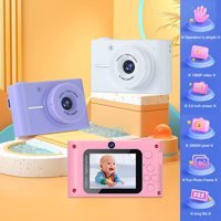 Cankypu Mini Full HD Kompakt Çocuk Dijital Fotoğraf Makinesi Beyaz