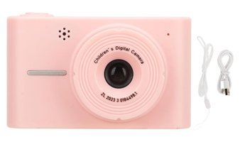 Cryfokt Full HD Kopmakt Çocuk Dijital Fotoğraf Makinesi Pembe