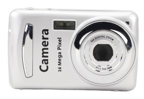 Dpofirs Full HD Kompakt Dijital Fotoğraf Makinesi Gümüş