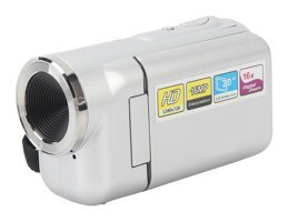 Ccylez Full HD Kopmakt Çocuk Dijital Fotoğraf Makinesi Gümüş