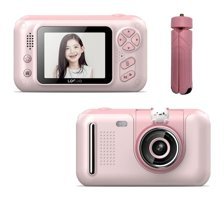 Tuomeng Full HD Kopmakt Çocuk Dijital Fotoğraf Makinesi Pembe