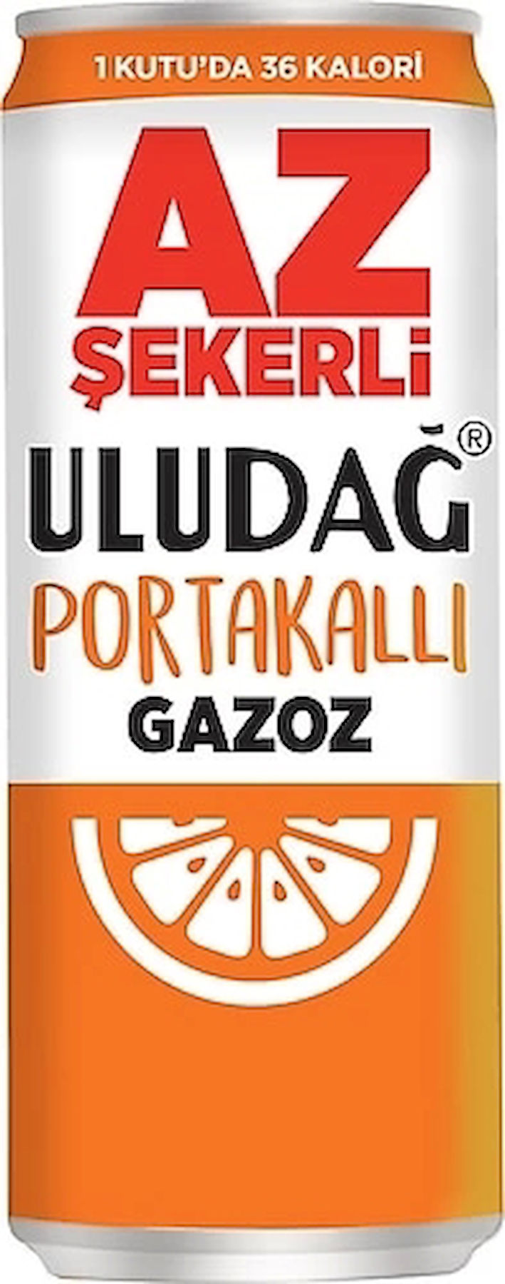 Uludağ Az Şekerli Portakallı Gazoz 330 ml