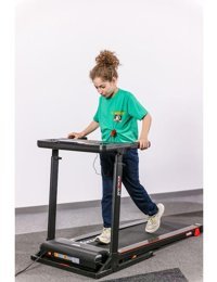 Proforce Lento 100 kg Kapasiteli Motorlu Katlanabilir Koşu Bandı Siyah