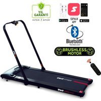 Voit Alpha 90 kg Kapasiteli Motorlu Katlanabilir Koşu Bandı Siyah