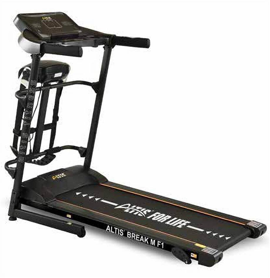 Altis Break M F1 12 Programlı 120 kg Kapasiteli Motorlu Katlanabilir Koşu Bandı Siyah