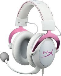 HyperX Cloud II 7.1 KHX-HSCP-RD USB Gürültü Önleyici Mikrofonlu Oyuncu Kulak Üstü Kulaklık Pembe