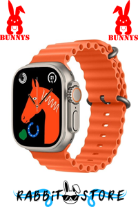 Rabbit Store Watch 8 Plus 49 mm Turuncu