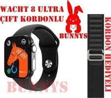 Rabbit Store Watch 8 Ultra 45 mm Siyah