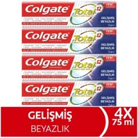 Colgate Total Gelişmiş Naneli Florürlü Diş Macunu 4x75 ml