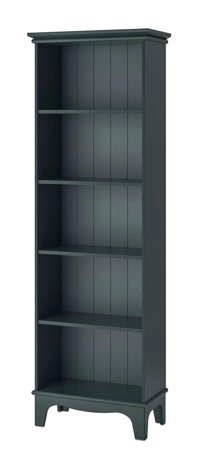 IKEA Lommarp 5 Bölmeli 5 Raflı Suntalam 65x199 cm Yeşil Kitaplık