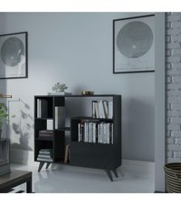 Myniture Home & Living Festival 5 Bölmeli 5 Raflı Suntalam 105x90x30 cm Antrasit Kitaplık