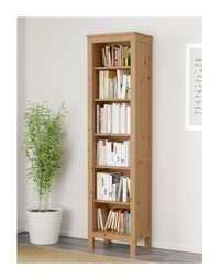 IKEA Hemnes 6 Bölmeli 6 Raflı Kahverengi Kitaplık