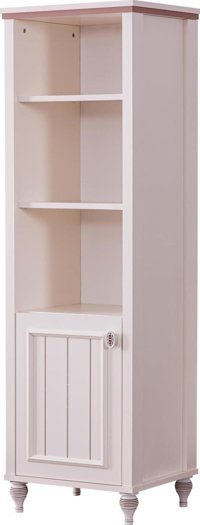 Setay Mobilya Ezgi 3 Bölmeli 3 Raflı Melamin 173x50x45 cm Beyaz Kitaplık