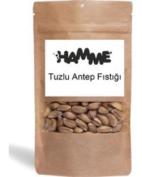Hamme Tuzlu Kabuklu Kavrulmuş Taze Tane Antep Fıstığı 500 gr