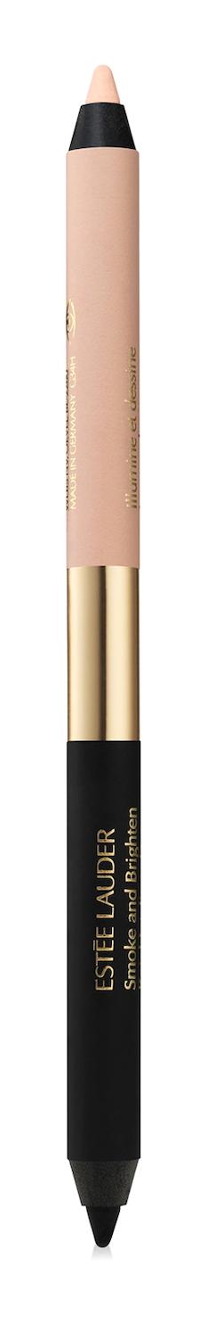 Estée Lauder Dual Ended Çift Taraflı Mat Pastel Pembe-Siyah Kalın Uçlu Kalem Eyeliner