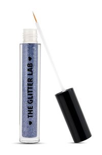 The Glitter Lab Dazzling Liner-Neighbour Girl Suya Dayanıklı Simli Metalik Mavi İnce Uçlu Fırça Likit Eyeliner