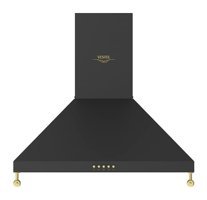 Vestel AD-6041 645 m³ 60 cm Cam Yüzey Duvar Tipi Davlumbaz Siyah