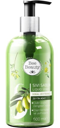 Bee Beauty Zeytin Ağacı Antibakteriyel Nemlendiricili Organik Sıvı Sabun 500 ml