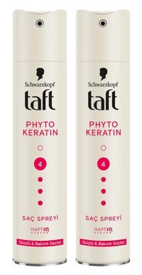 Schwarzkopf Pytho Keratin No:4 Ekstra Güçlü Saç Spreyi 2x250 ml