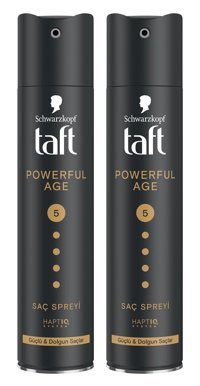 Schwarzkopf Powerful Age No:5 Dolgunlaştırıcı/Hacim Keratinli Yüksek Saç Spreyi 2x250 ml