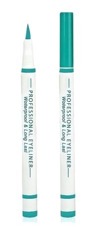 Maqya Cosmetics 1448 Suya Dayanıklı Mat Neon Yeşil Kalıcı İnce Uçlu Keçe Kalem Eyeliner