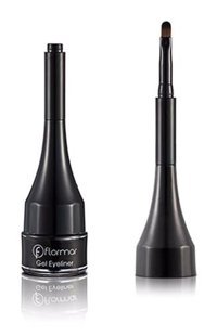 Flormar Ge01 Suya Dayanıklı Mat Siyah Kalıcı Kalın Uçlu Fırça Jel Eyeliner