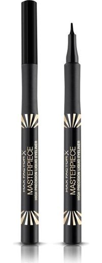 Max Factor High Precision Suya Dayanıklı Mat Siyah Kalıcı İnce Uçlu Keçe Kalem Eyeliner