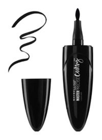 Maybelline New York Master Precise Curvy Suya Dayanıklı Mat Siyah Kalıcı Kalın Uçlu Keçe Likit Eyeliner