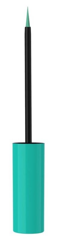 Golden Rose Colered Eyeliner 101 Suya Dayanıklı Mat Pastel Mavi Kalıcı İnce Uçlu Fırça Likit Eyeliner