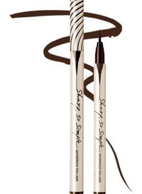 Clio Waterproof Pen Liner (02 Brown) Suya Dayanıklı Mat Koyu Kahverengi Kalıcı İnce Uçlu Keçe Kalem Eyeliner