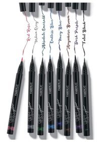 Faberlic Glam Team Suya Dayanıklı Parlak Pastel Yeşil Kalıcı İnce Uçlu Keçe Kalem Eyeliner
