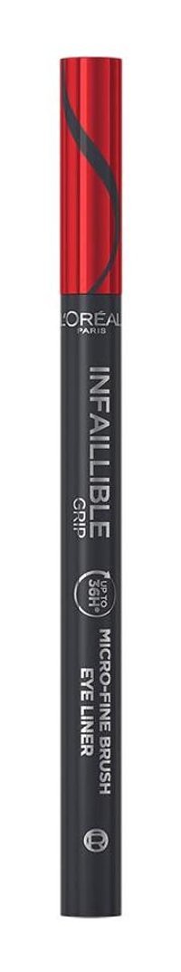 L’Oréal Paris Micro Liner 01 Obsidian Suya Dayanıklı Mat Siyah Kalıcı İnce Uçlu Keçe Kalem Eyeliner