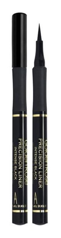 Golden Rose Precision Suya Dayanıklı Mat Siyah Kalıcı İnce Uçlu Keçe Kalem Eyeliner