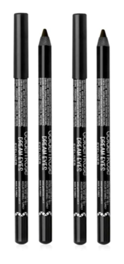 Golden Rose Dream Eyes Suya Dayanıklı Siyah Kalıcı Kalın Uçlu Kalem Eyeliner