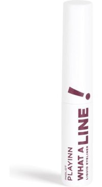 Inglot Playınn What A Lıne Suya Dayanıklı Mat Koyu Pembe Kalıcı İnce Uçlu Fırça Likit Eyeliner