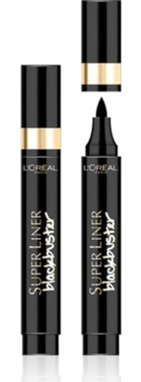 L'oréal Paris Superliner Blackbuster Suya Dayanıklı Mat Siyah Kalıcı Kalın Uçlu Keçe Likit Eyeliner