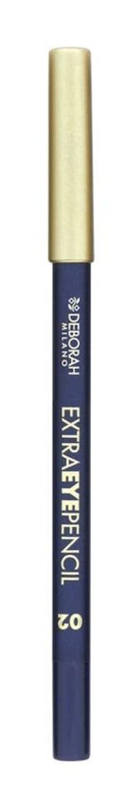 Deborah Extra Eye Pencil 2 Suya Dayanıklı Parlak Pastel Mavi Kalıcı Kalın Uçlu Kalem Eyeliner