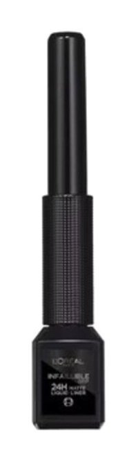 L'oréal Paris Signature Eyeliner No: 01 Ink Suya Dayanıklı Mat Siyah Kalıcı İnce Uçlu Fırça Likit Eyeliner