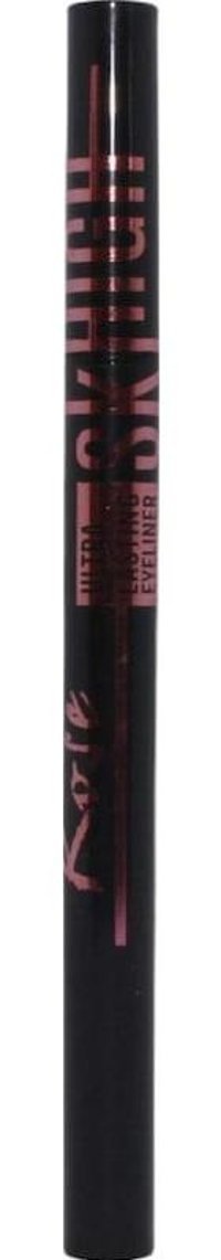 Rosee Sky High Ultra Lasting Suya Dayanıklı Mat Siyah Kalıcı İnce Uçlu Keçe Likit Eyeliner