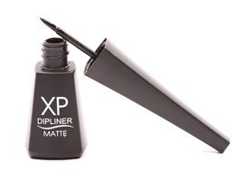 Xp Paris Matte Suya Dayanıklı Mat Koyu Kahverengi Kalıcı İnce Uçlu Fırça Likit Eyeliner