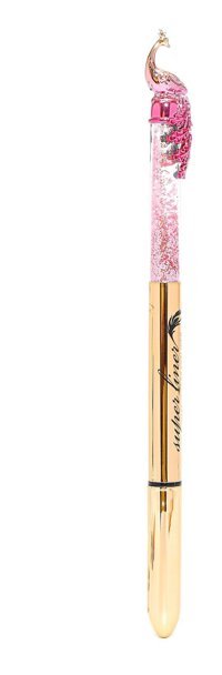 Aily Cosmetics Rose Suya Dayanıklı Simli Pembe Kalıcı İnce Uçlu Keçe Kalem Eyeliner