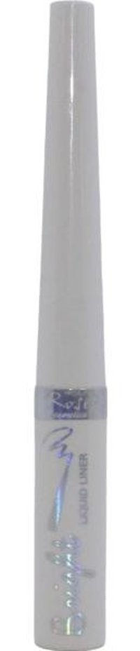 Rose Cosmetics Bright 6M 01 Suya Dayanıklı Mat Beyaz Kalıcı İnce Uçlu Fırça Likit Eyeliner