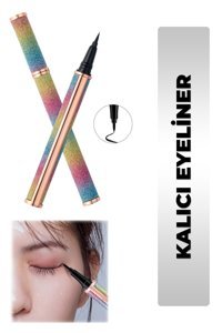 Hb Tasarım Waterproof Suya Dayanıklı Mat Siyah Kalıcı İnce Uçlu Keçe Kalem Eyeliner