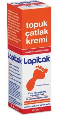 Lapitak Kuru Ve Yıpranmış Topuklara Özel Bakım Ayak Kremi 60 ml