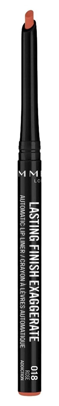 Rimmel London Lasting Finish Auto Lipliner 018 Roseaddiction İnce Mat Dudak Kalemi Pembe