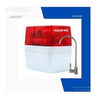Aquatime 6 Filtreli Çift Membranlı 9 lt Kapalı Kasa Pompasız Tezgah Altı Su Arıtma Cihazı