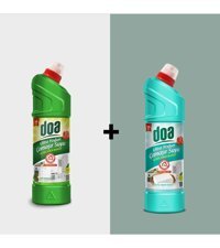 Doa Ultra Yoğun Beyaz Sabun ve Çam Banyo-Mutfak İçin Jel Çamaşır Suyu 2x750 ml