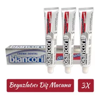 Biancoril Whitening Toothpaste Naneli Florürlü Diş Macunu 3x75 ml