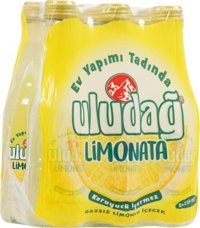 Uludağ Şekerli Cam Limonata 6x250 ml