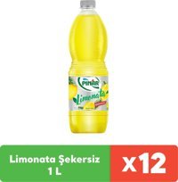 Pınar Şekersiz Pet Limonata 12x1 lt